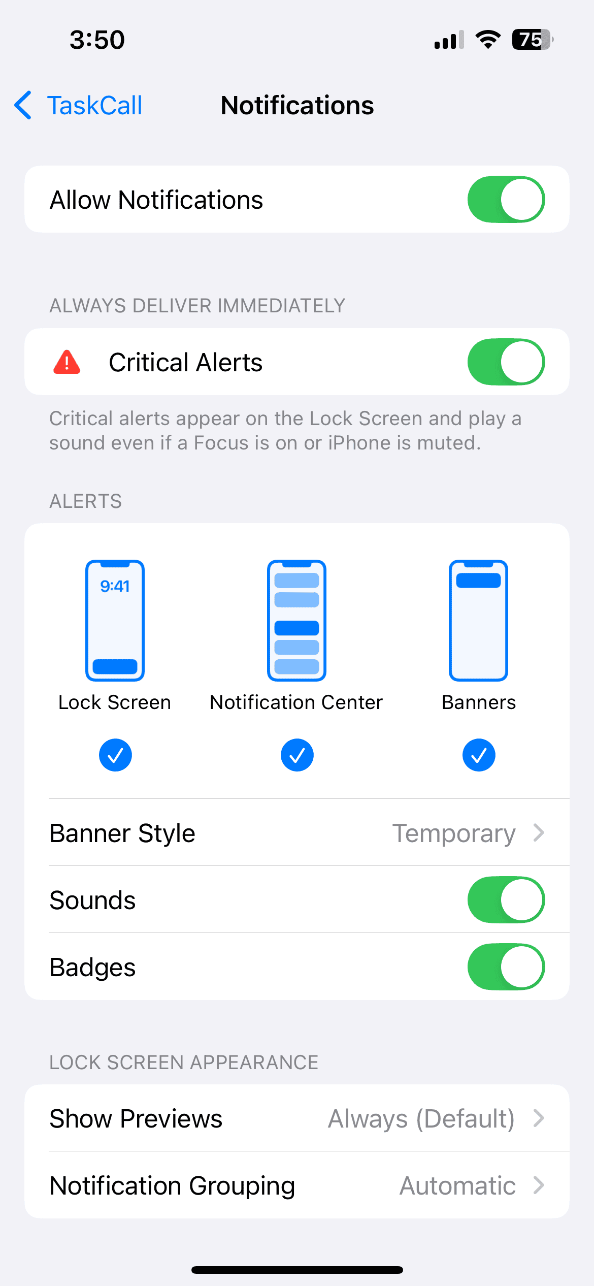 Enable Critical Alerts on iOS