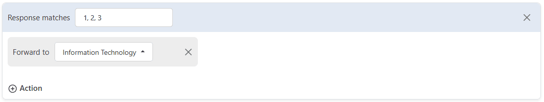 IVR Options Fixed Value Response
