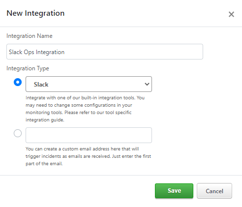 Integration for Slack Selection