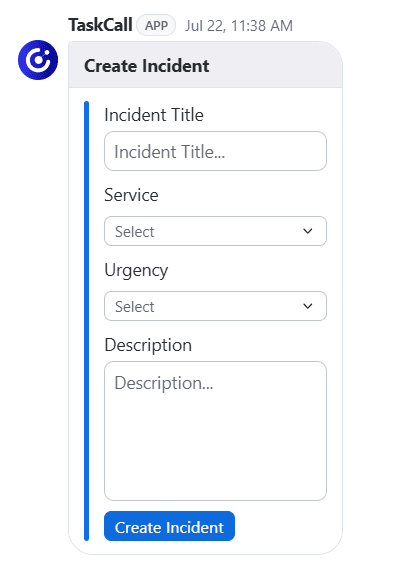 Create incidents from Zoom